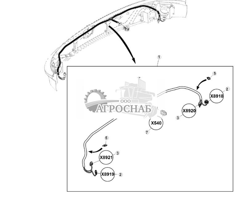 Жгут проводов освещения облицовочной панели - ST829615 419.jpg